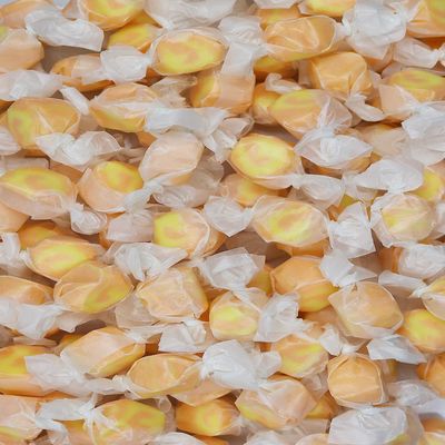 Gourmet Soft and chewy Salt Water Taffy Candies - Individually Wrapped - Bulk bags (Mango, 2 Pound (Pack of 1))