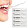 150 Count Dental Flossers Each Individually Wrapped, Floss Singles Bag, Floss Picks Oral Care Teeth Clean Flat Wire, Travel Hotel Restaurant Office Car Dental Floss view 1