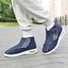 JITUUE Men's Memory Foam Diabetic Shoes Comfy High-top Wide Walking Shoes Adjustable Boots Closures Arthritis Edema Swollen Shoes(Blue,11 view 3