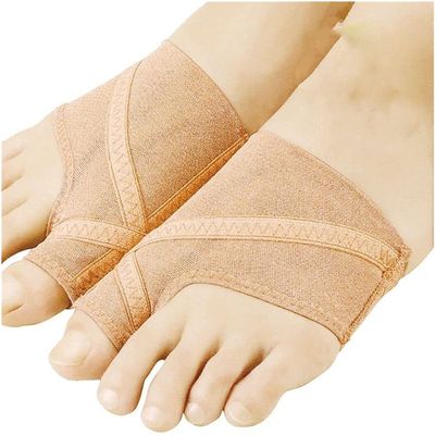 2Pcs/Pair Bunion Splints Ultra Thin Big Toe Hallux Valgus Straighteners Bunion Feet Care Thumb Adjuster Correction Bandage Pain Relieve (L)