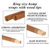 25 Pack Pre Rolled Cones With Wood Tips, King Size Rolling Papers, Slow Burning Pre Roll Cones (25 Pack, King Size) view 3