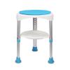 TemkIN 360 Degree Swivel Bath Chair, Round Shower Stool, AdjustableH Bath Chair, Tool Free Assembly, Anti-Slip Shower Seat, for Seniors, Elderly, Disabled