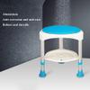 TemkIN 360 Degree Swivel Bath Chair, Round Shower Stool, AdjustableH Bath Chair, Tool Free Assembly, Anti-Slip Shower Seat, for Seniors, Elderly, Disabled view 4