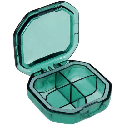 Portable Medicine Organizer Compact Travel Pill Case for Daily Use Adorable and Moistureproof Design for Vitamins and Supplements
