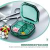Portable Medicine Organizer Compact Travel Pill Case for Daily Use Adorable and Moistureproof Design for Vitamins and Supplements view 2