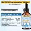 Biduka 10,000mcg Vitamin B12 Sublingual Liquid Drops, Unique Formula with D3, B9(Folic Acid), Calcium, Support Energy, Heart, Mood, Brain, Immune System, Vegetarian, Non-GMO & Gluten Free view 3