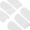 Brrnoo Baby Teeth Cleaning Gauze Finger Cover, 6pcs Baby Teeth Soft Gauze Infant Finger Clean Oral Toothbrush, Milk Removal Soft Ring Buckle Oral Tongue Cleaner view 3