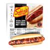 Sahlen's Natural Casing Pork & Beef Smokehouse Hot Dogs | Fully Cooked and Gluten Free Hot Dogs | Perfect for Grilling, Pan-Frying, Broiling, and More | 5lbs of Natural Casing Hot Dogs view 1