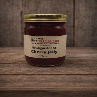 Amish No Sugar Added Jams and Jellies (Cherry)