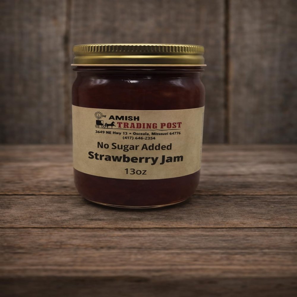 Amish No Sugar Added Jams and Jellies (Strawberry)