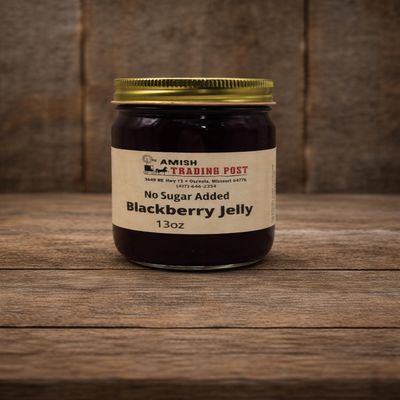 Amish No Sugar Added Jams and Jellies (Blackberry)