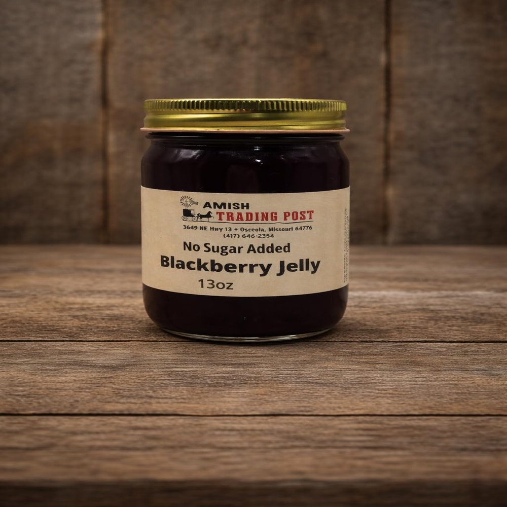 Amish No Sugar Added Jams and Jellies (Blackberry)