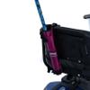 AlveyTech Berry 18" x 4-1/2" Cane Holder - Premium Weather-Resistant Nylon Fabric Holder with Clip Buckle, Cinch & Reflective Strip, Walker Accessories for Mobility Scooters, Power Chairs, Wheelchairs view 1
