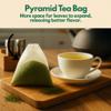 Tozzy Organic Unsmoked Yerba Mate Tea  100 Count, Plant-Based Pyramid Tea Bags view 4
