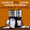 Salted Caramel Coffee Packs  Flavored Medium Roast | 2.5oz Pre-Measured Ground Packets for 12-Cup Brewer | Low Acid Mold-Free Gourmet Pouches | 36 Count by Sarasota Coffee view 4