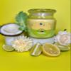 August Town & Co. Island Vibes Sweet & Fruity Scented 20oz Soy Wax Candle in Kingston. Vegan & Toxin Free. Double Wicked 164 Hours of Burn time. Double Color Hand-Poured Aromatherapy Candle. view 1