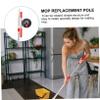 Anneome Broom Handle Replacement Mop Pole for Rotating Mop Lightweight Easy to Use for Home Cleaning view 3