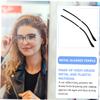 2 Pairs Spectacle Legs Metal Glasses Arms Eyeglasses Repair Kit Metal Sunglasses Arms Glasses Accessories Glasses Arm Legs Replacement Glasses Temple Eyeglasses Arms view 3