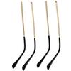 Anneome 2Pairs Eyeglass Replacement Temples Silicone Glasses End Tips Ear Sock Sleeve for Thin Metal Eyeglass Legs Black view 1