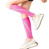 2 Pairs Pink Leg Compressoion Sleeves Sports Leg Protector Cover Unisex view 2