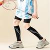 2 Pairs Black Leg Compressoion Sleeves Sports Leg Protector Cover Unisex view 3