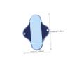 GLEAVI Washable Sanitary Pad Set Reusable Nursing Pads Compact Easy to Carry Suitable for Travel Outdoor Activities view 2