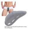 Men Bulge Pouch Cover , Water Washable Elasticity Skin Friendly Reusable Reduce Friction Men Circumcision Cover Soft Silicone for Daily Use view 3