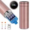 Bogush Large 60H Insulin Pens Cooler for 6-8 Pens Travel Case Temp Display Medication Cooler for Travel TSA Approved Medicine Cooler Medical Travel Cooler Bag Epipen Carry Case Champagne Golden view 3
