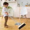 Angoily Push Broom Brush Stiff Bristles Broom Hair Scrub Brush with Long Handle Soft Bristle Broom Floor Sweeping Tool view 2