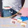 35&70 Pieces Pill Pouch Bags Zippered, Anglecai Reusable Pill Pouch for Medicine Bags Portable Self Sealing Travel Medicine Packets with Slide Lock Drug Baggies (70) view 4