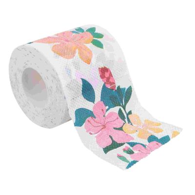 1 Roll Household Family Jumbo Roll Strong Bath Towel Bathroom Kitchen Toilet Paper (Color : Assorted Color 2)