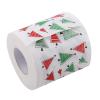 1 Roll Santa Printed Merry Christmas Toilet Paper Tissue Table DIY Craft Paper (Color : 782130) view 1