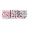 1 Roll Santa Printed Merry Christmas Toilet Paper Tissue Table DIY Craft Paper (Color : 782130) view 2