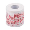 1 Roll Santa Printed Merry Christmas Toilet Paper Tissue Table DIY Craft Paper (Color : 782131) view 1