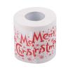 1 Roll Printed Merry Christmas Toilet Paper Tissue Table Room Decoration Christmas Party Decorations view 1