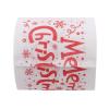 1 Roll Printed Merry Christmas Toilet Paper Tissue Table Room Decoration Christmas Party Decorations view 2