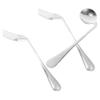 1 set Adaptive Utensil Angled Spoon Ergonomic Fork Lightweight Feeding Assist Tableware Elderly Handicapped Adults Dishwasher Safe view 1