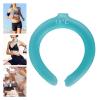 Neck Cooling Wraps, Neck Cooler Tube, Reusable Ice Neck Ring, Wearable Cooling Neck Wraps for Heat, Hands Cold Pack (Blue) view 2