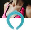 Neck Cooling Wraps, Neck Cooler Tube, Reusable Ice Neck Ring, Wearable Cooling Neck Wraps for Heat, Hands Cold Pack (Blue) view 4