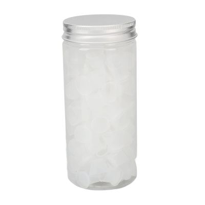 100pcs Disposable Silicone Pigment Cup with Storage Bottle, Plastic Disposable Ink Cups For Permanent Makeup Container (Large White)