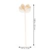 ARTIBETTER Aromatherapy Diffuser Flowers Set of 4 Natural Cotton Flower Reed Diffusers for Home Office Yoga Room Fragrance and DIY Decoration view 2