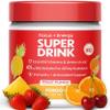 Forgge Healthy Energy Drink Powder Mix - Clean Caffeine + B12, B6, C & D Vitamins - Sugar Free Energy Drink Powder with Electrolytes, Amino Acids, Antioxidants, Lions Mane - Vegan, Keto-Friendly - 30 SVG, Fruit Punch view 1
