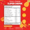Forgge Healthy Energy Drink Powder Mix - Clean Caffeine + B12, B6, C & D Vitamins - Sugar Free Energy Drink Powder with Electrolytes, Amino Acids, Antioxidants, Lions Mane - Vegan, Keto-Friendly - 30 SVG, Fruit Punch view 3