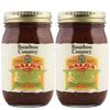 Bourbon Country Salsa De Inclan | All Natural - No Preservatives | Small Batch | Cooked with Bourbon Barrel Aged Tequila & Real Mexican Cactus | Medium Heat 16 oz (2 pack)) view 1