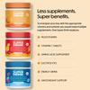 Forgge Energy Booster Super Drink - Clean Caffeine + B12, B6, C & D Vitamins - Sugar Free Energy Drink Powder with Electrolytes, Amino Acids, Antioxidants, Lions Mane - Vegan, Keto-Friendly - 30 SVG, Peach Mango view 4