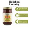 Bourbon Country Salsa De Inclan | All Natural - No Preservatives | Small Batch | Cooked with Bourbon Barrel Aged Tequila & Real Mexican Cactus | Medium Heat 16 oz (1) view 3