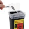 Beavorty 2pcs Portable Shaving Blades Storage Boxes Waste Blade Recycling Container Disposal Case for Used Blade Disposal view 4