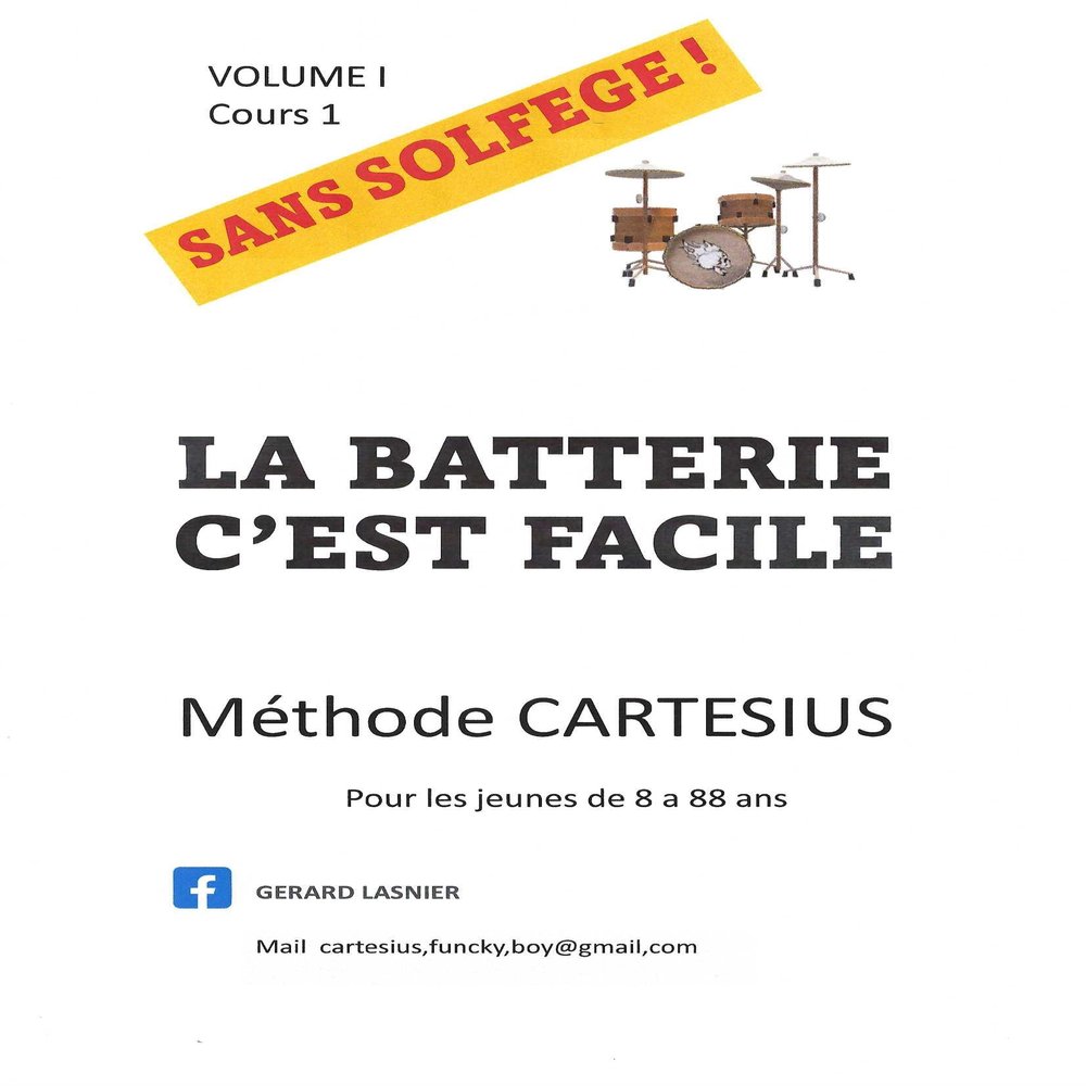 COURS DE BATTERIE SANS SOLFEGE