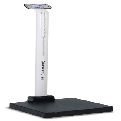 Detecto, APEX-C, Apex Digital Clinical Scale, Mechanical Height Rod, 600 lb x 0.2 lb, 300 kgx0.1 kg, BT,WiFi
