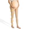 beister Maternity Medical Compression Tights, 20-30mmHg Graduated Support Pregnancy Legging with Button Elastic Band & Abdominal Protection, Footless High Waist Compression Pantyhose for Varicosity view 1